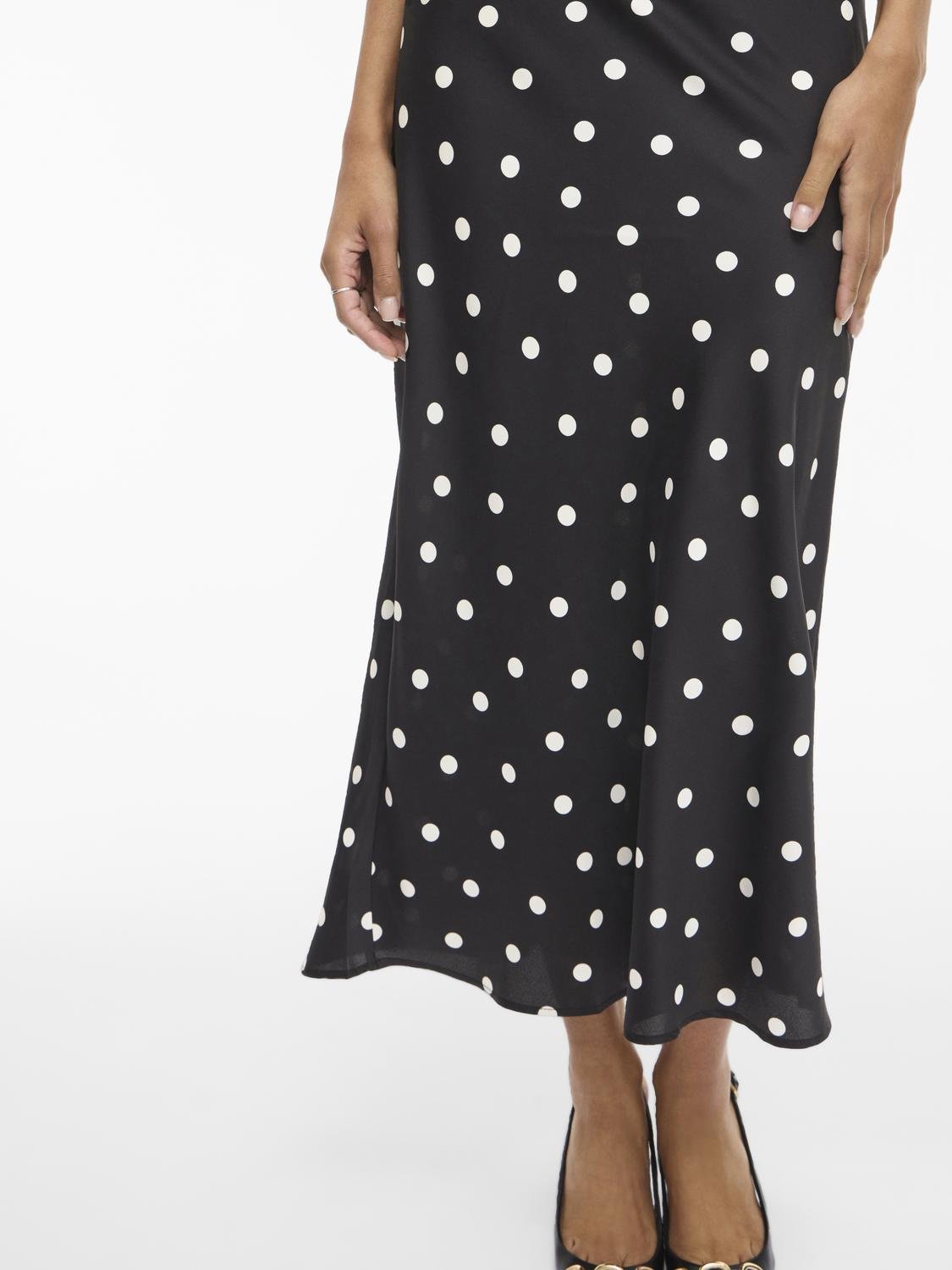 VIELLETTE Midi Skirt - Black - VERO MODA & VILA Bergvik